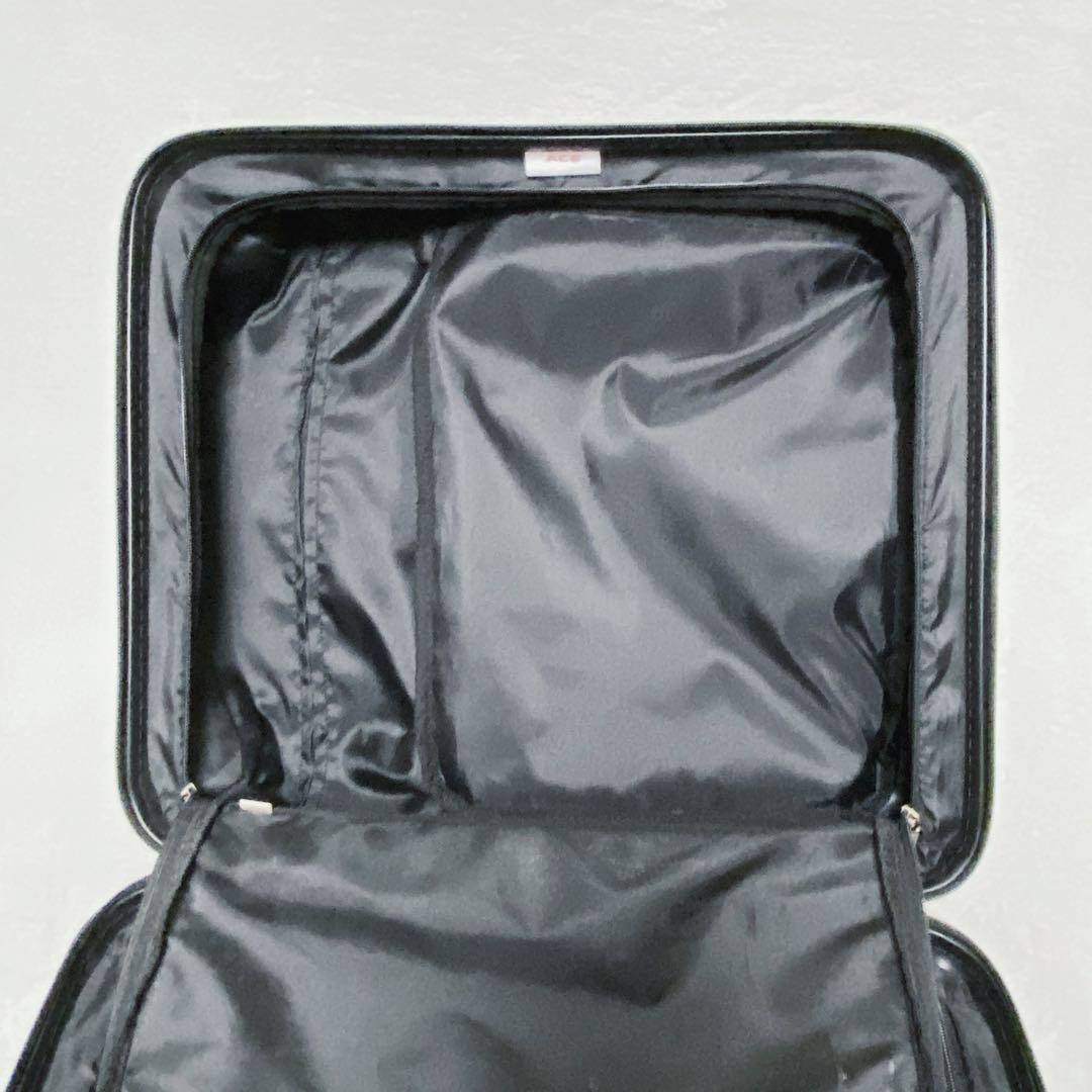 ace.エース　スーツケース　SS　ネイビー　機内持込　フロントオープン　38L