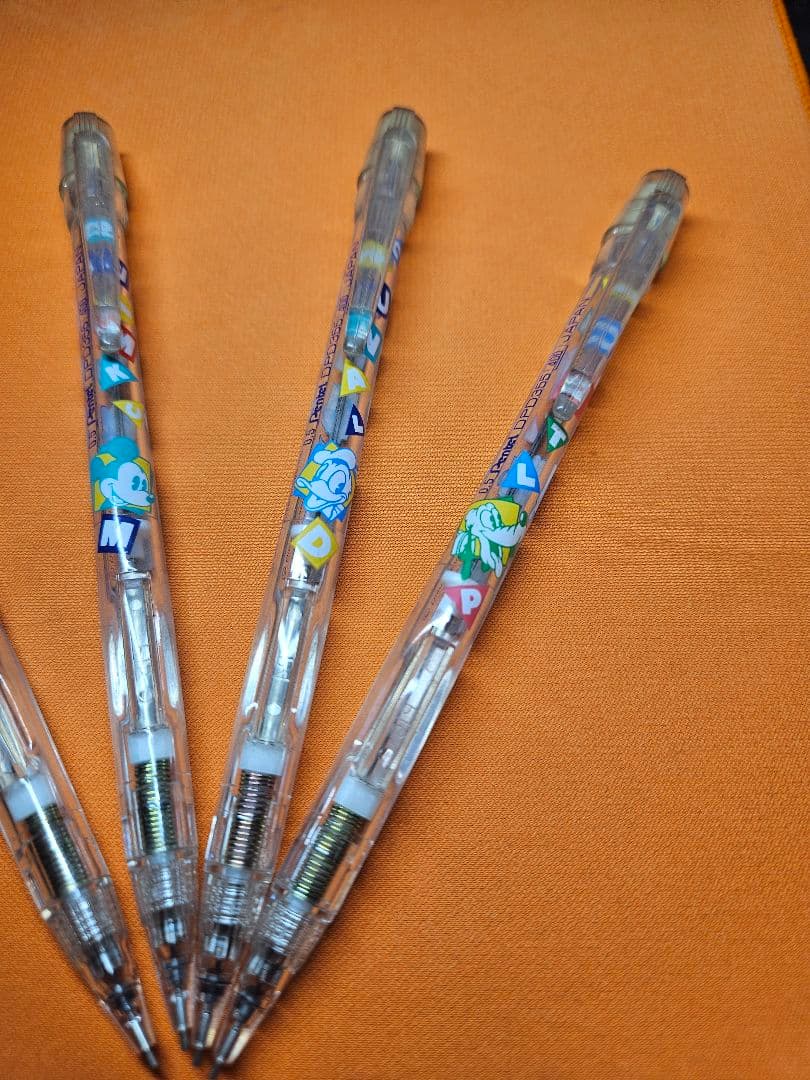 ぺんてる ディズニー シャーペン DPD355 サイドノック 廃盤 廃番