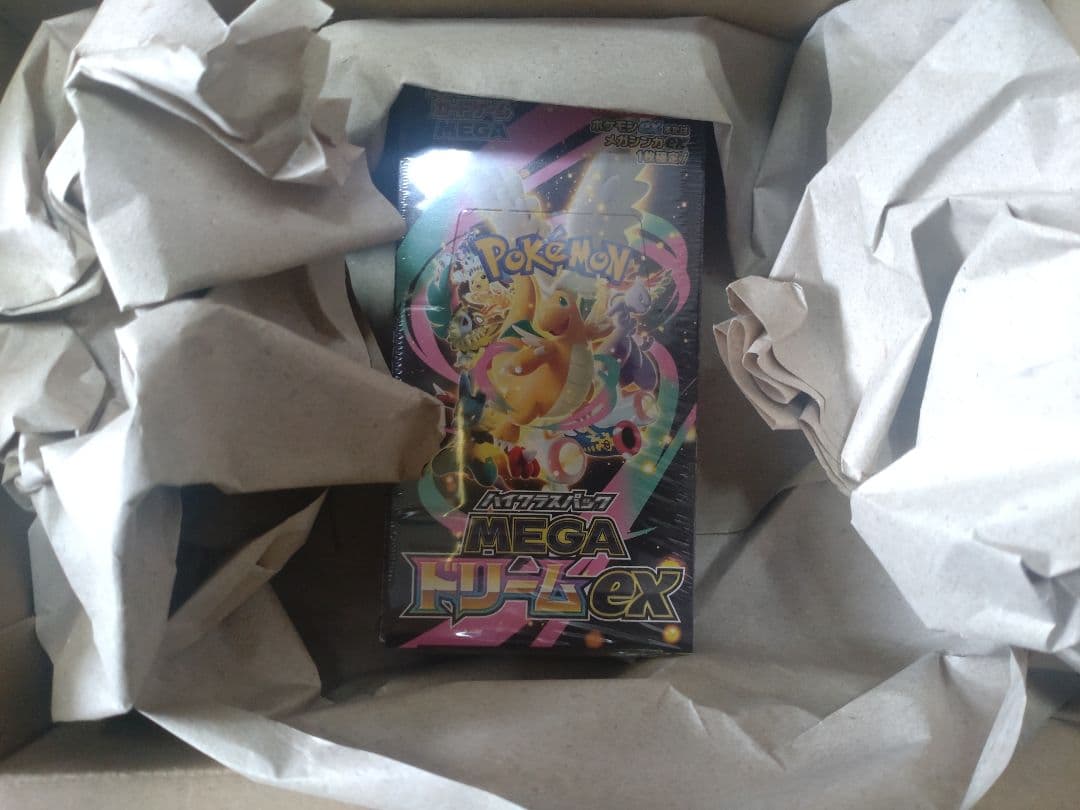 【新品未開封】メガドリームex BOX シュリンク付き MEGA ポケセン産