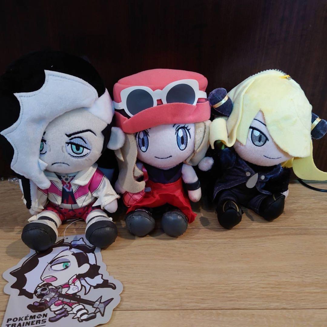 ポケットモンスター　レイナ　セレナ　ネズ　ポケモントレーナー　ぬいぐるみ