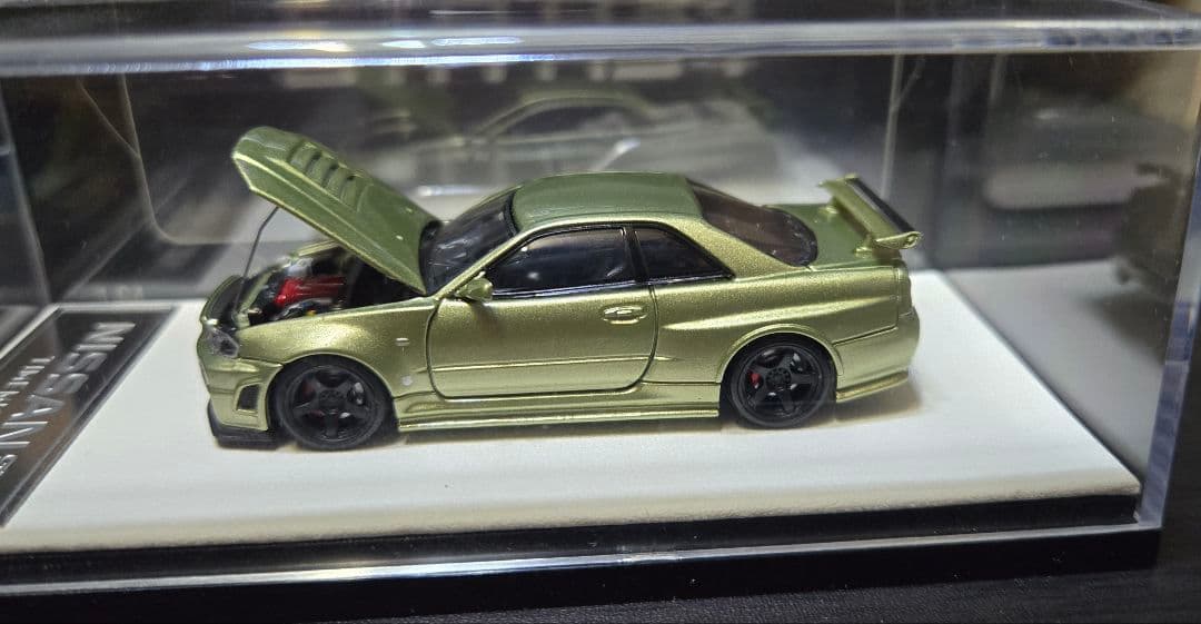 TIME MICRO 限定699台 R34 GT-R トミカより精巧！