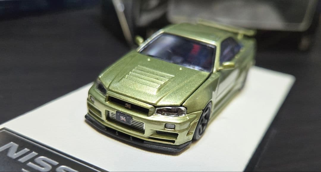 TIME MICRO 限定699台 R34 GT-R トミカより精巧！