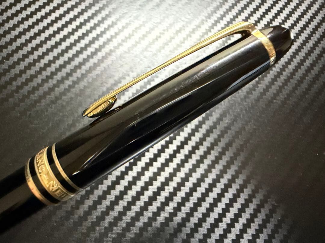 未使用に近い モンブラン マイスターシュテュック 164 ボールペン ブラック