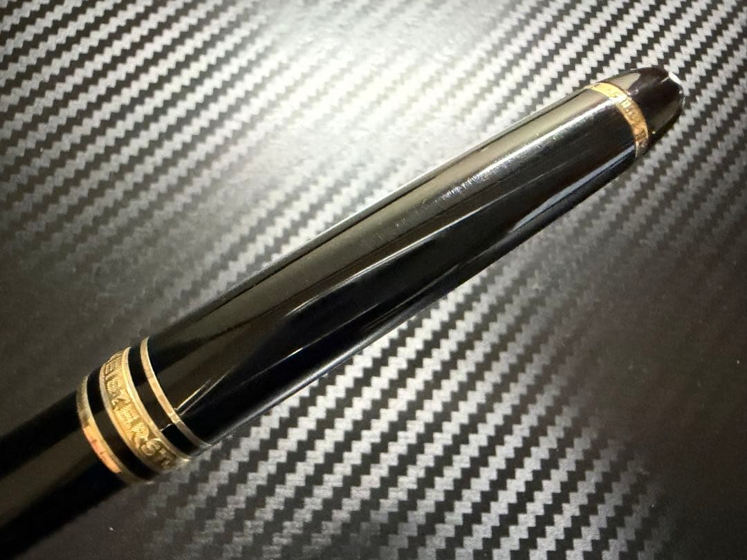 未使用に近い モンブラン マイスターシュテュック 164 ボールペン ブラック