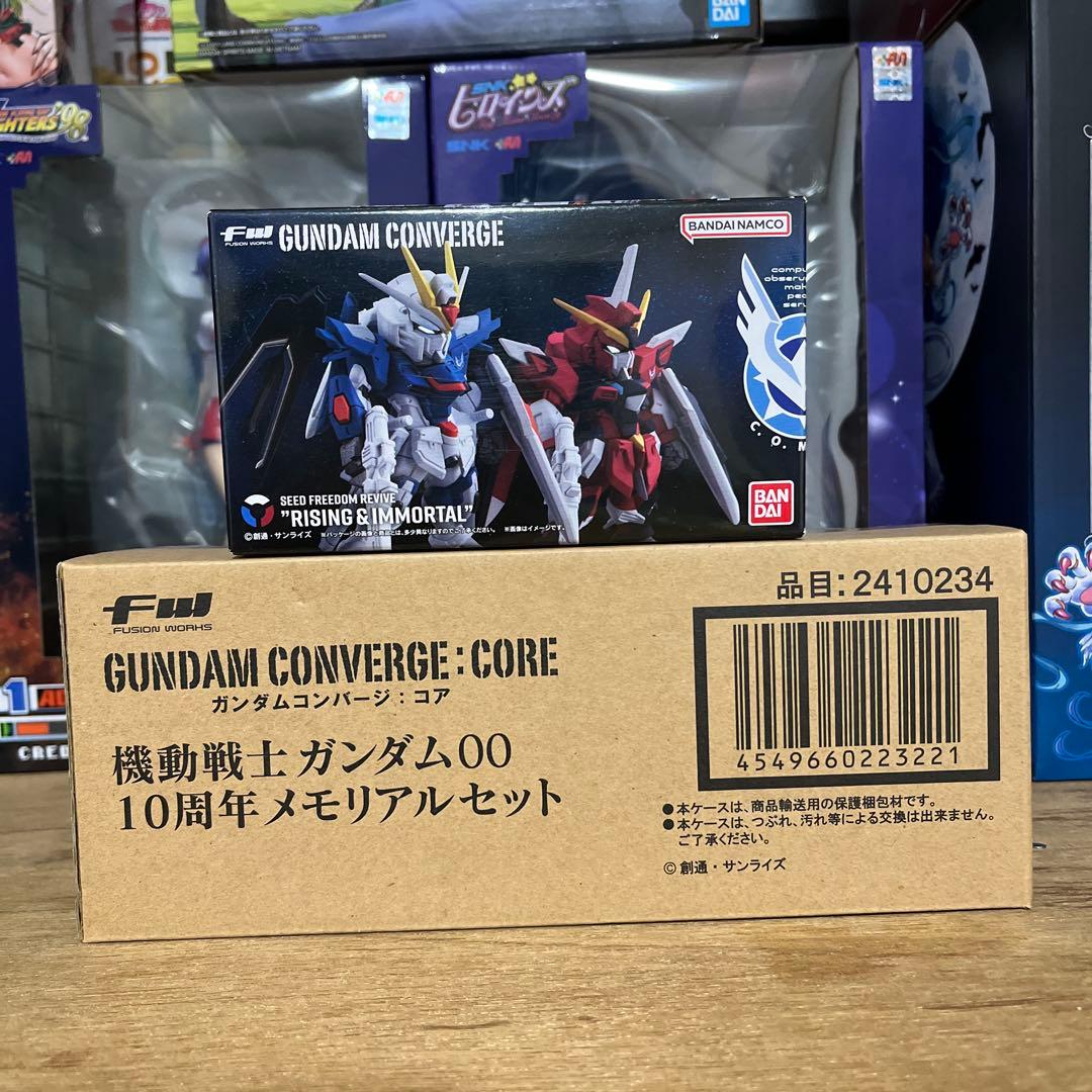ガンダムコンバージ:コア 機動戦士ガンダム00 10周年メモリアルセット＋シード