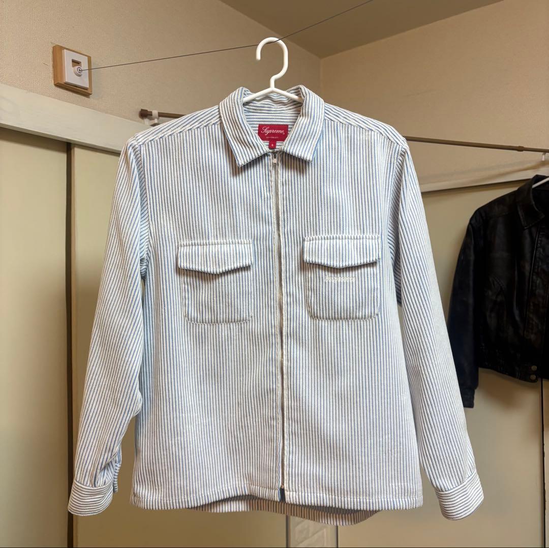 ジャケット・アウター supreme 2-tone corduroy zip up shirt