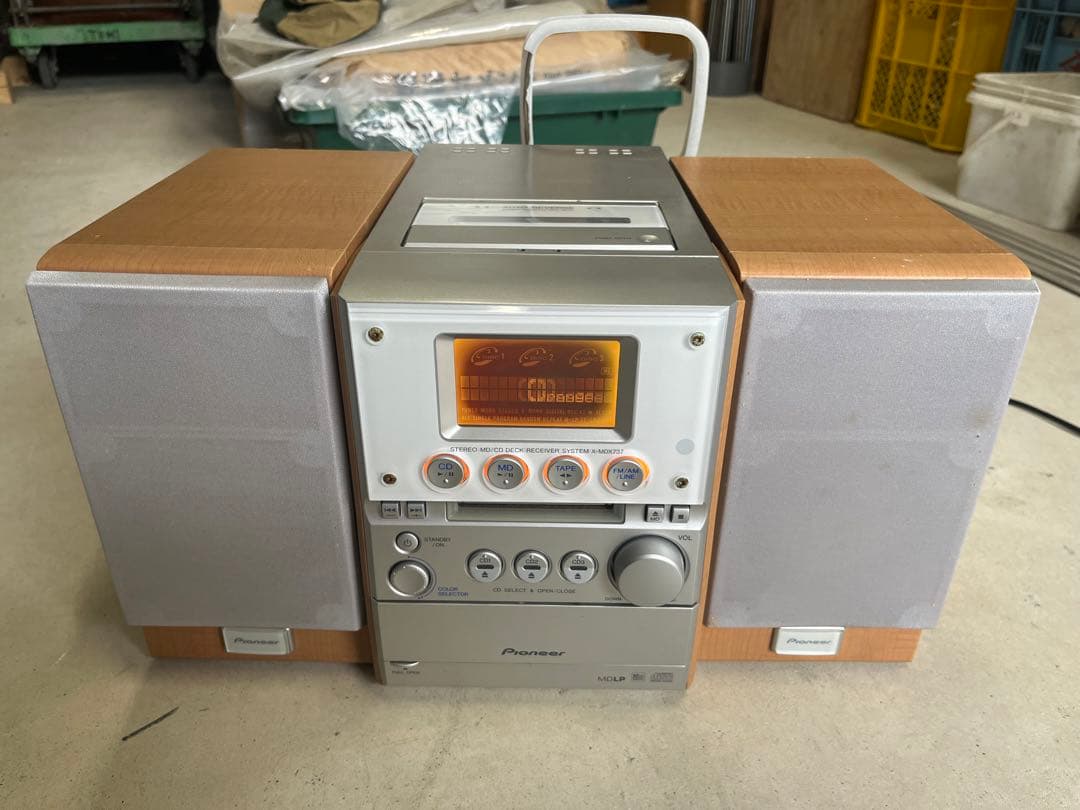 パイオニア XR-MDX737M ミニコンポ MD CD