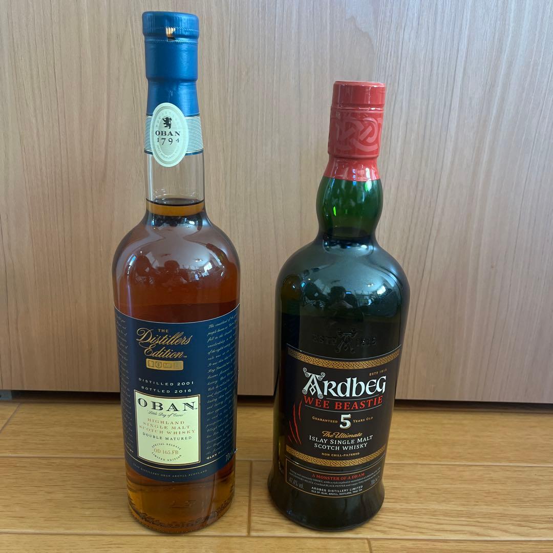 オーバン 1794 & Ardbeg Wee Beastie 5