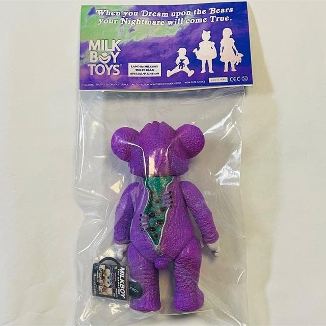 MILKBOYTOYS THE IT BEAR PURPLE 渋谷PARCO