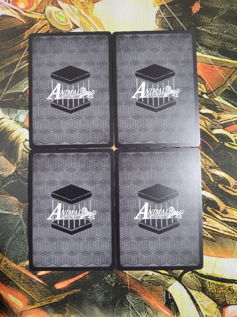 アニマルカードゲーム 焼き討ち プロモ 4枚セット