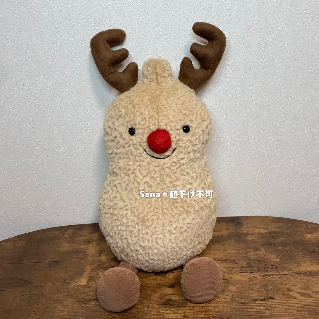 新作　新品　ジェリーキャット　トナカイ　ピーナツ　クリスマス　Lサイズ