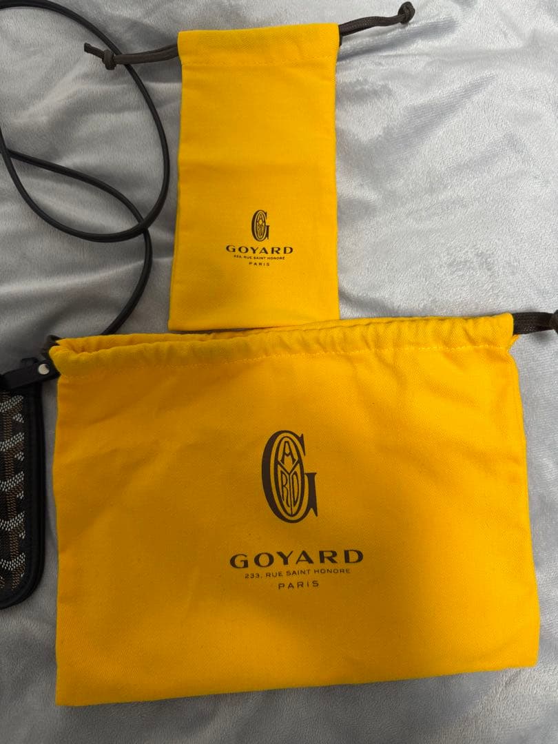 GOYARD ショルダーバッグ ブラック/ゴールド