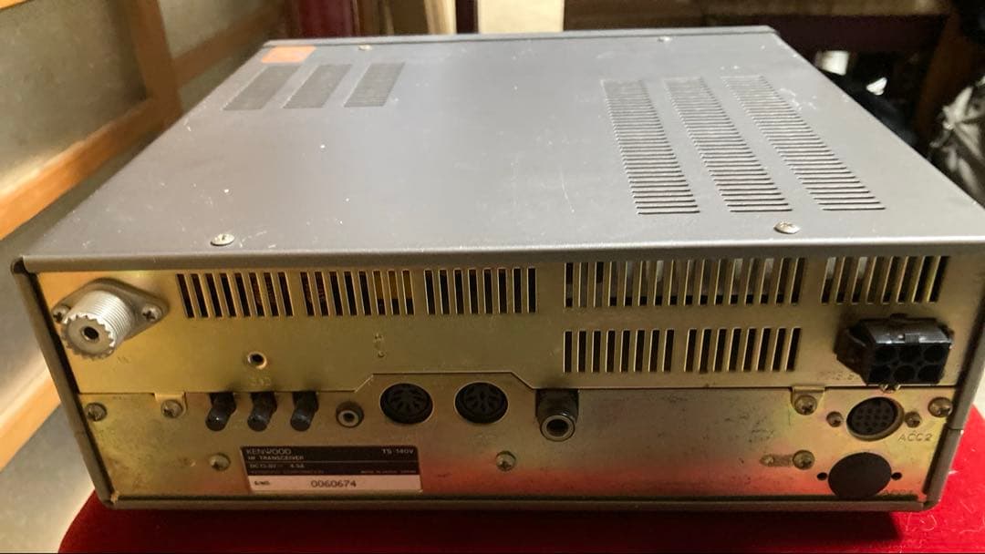 KENWOOD TS-140V HF10W受信機　（トランシーバー）