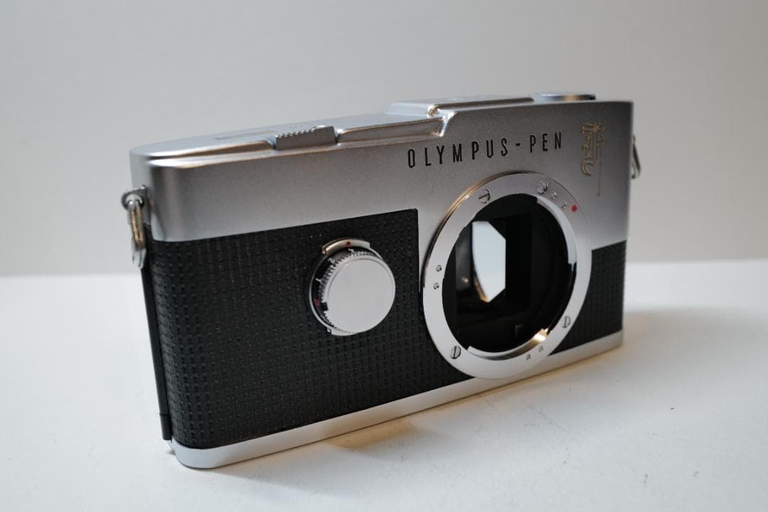 整備済 オリンパス OLYMPUS PEN-F ハーフフィルムカメラボディ