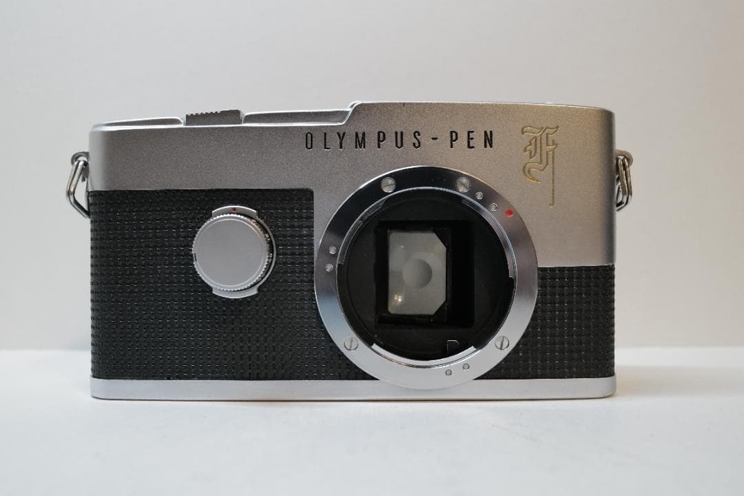 整備済 オリンパス OLYMPUS PEN-F ハーフフィルムカメラボディ
