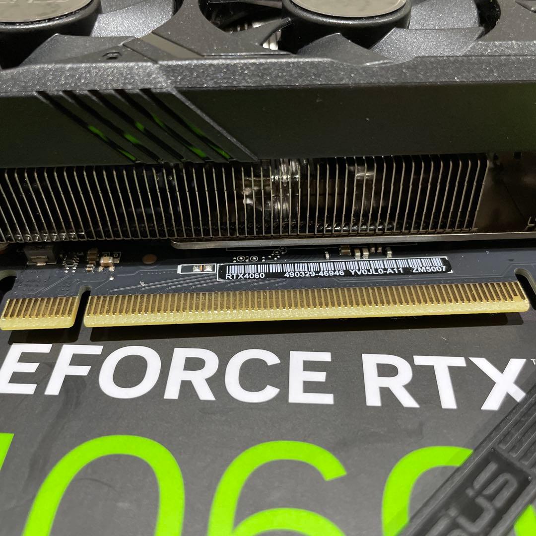 グラフィックボード・グラボ・ビデオカード ASUS GEFORCE RTX 4060 OC Edition 8GB
