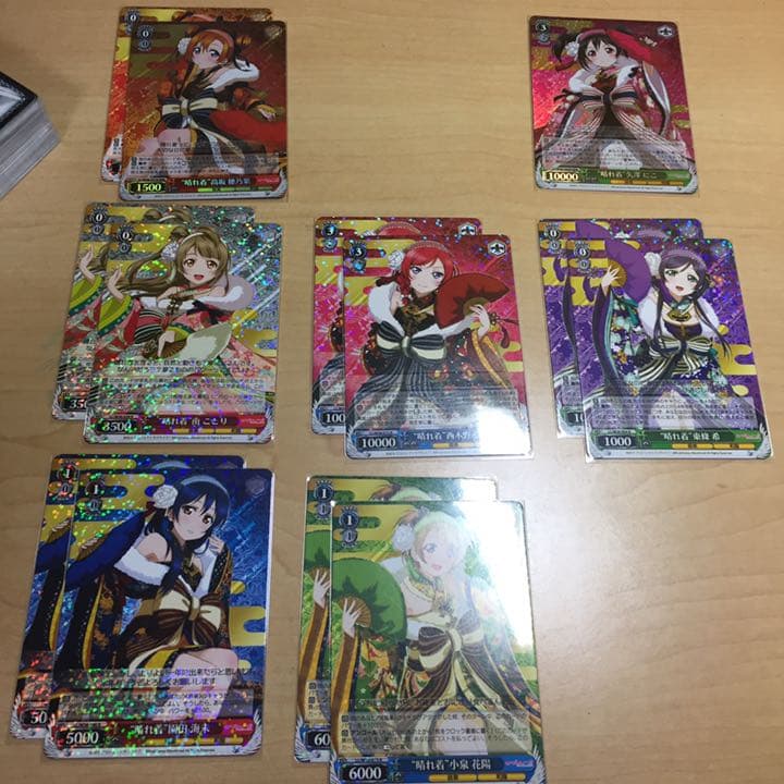ラブライブ!  ヴァイスシュヴァルツ カードまとめ