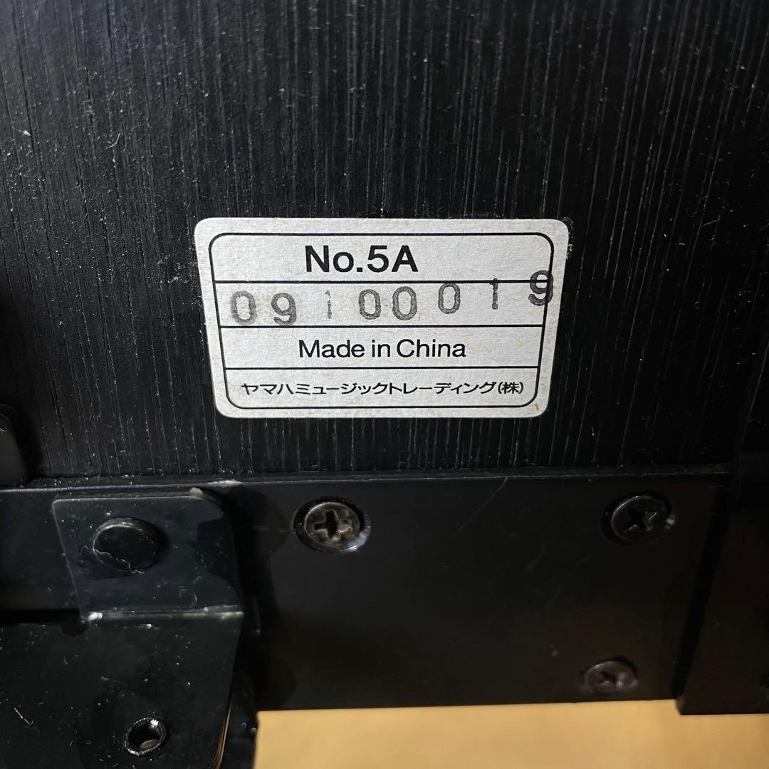 ヤマハ ピアノ椅子 No.5A トムソン椅子 YAMAHA 背付椅子 チェア