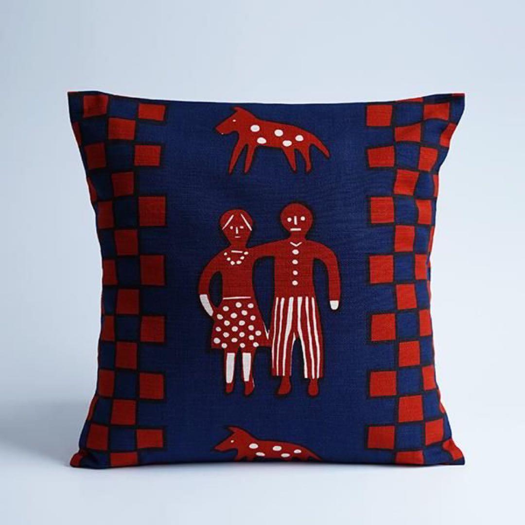 柚木沙弥郎　シルクスクリーン　仲良し　手捺染　未使用　178センチ