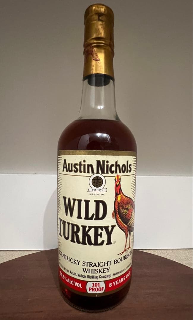 WILD TURKEY ワイルドターキー8年旧ラベル古酒