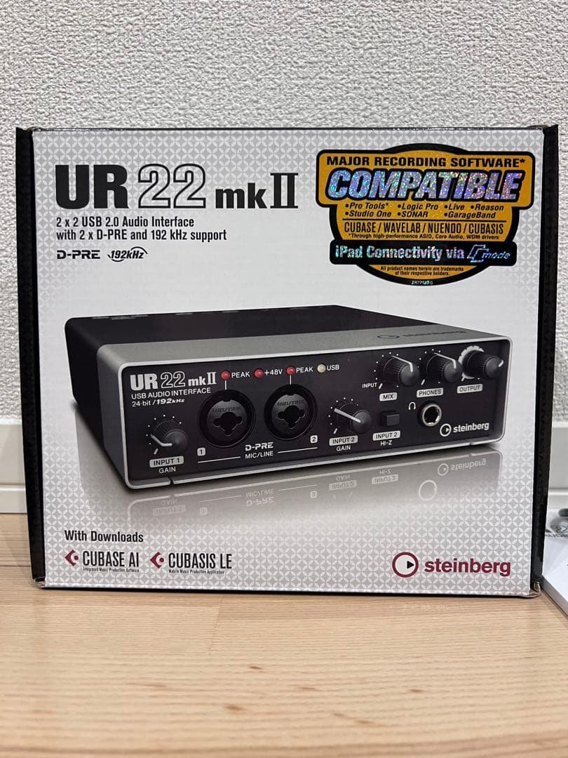 UR 22 mkII USBオーディオインターフェイス