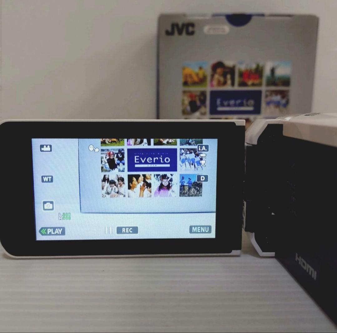 【動作確認OK】JVC Everio GZ-F100-w