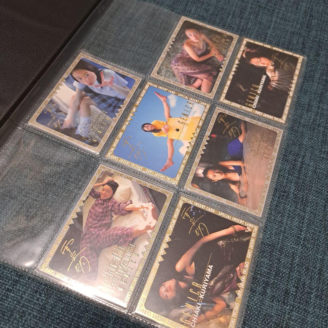 栗山千明　トレカセット　全５２枚セット 2001 GENICA ジェニカ