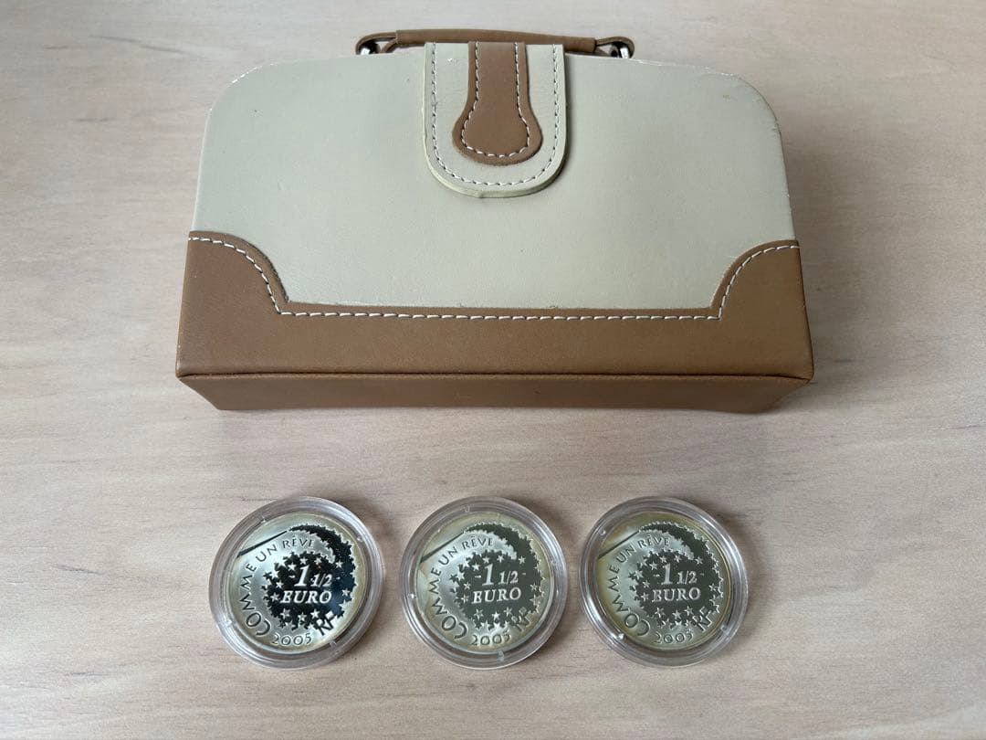 ハローキティユーロプルーフ銀貨3種セット