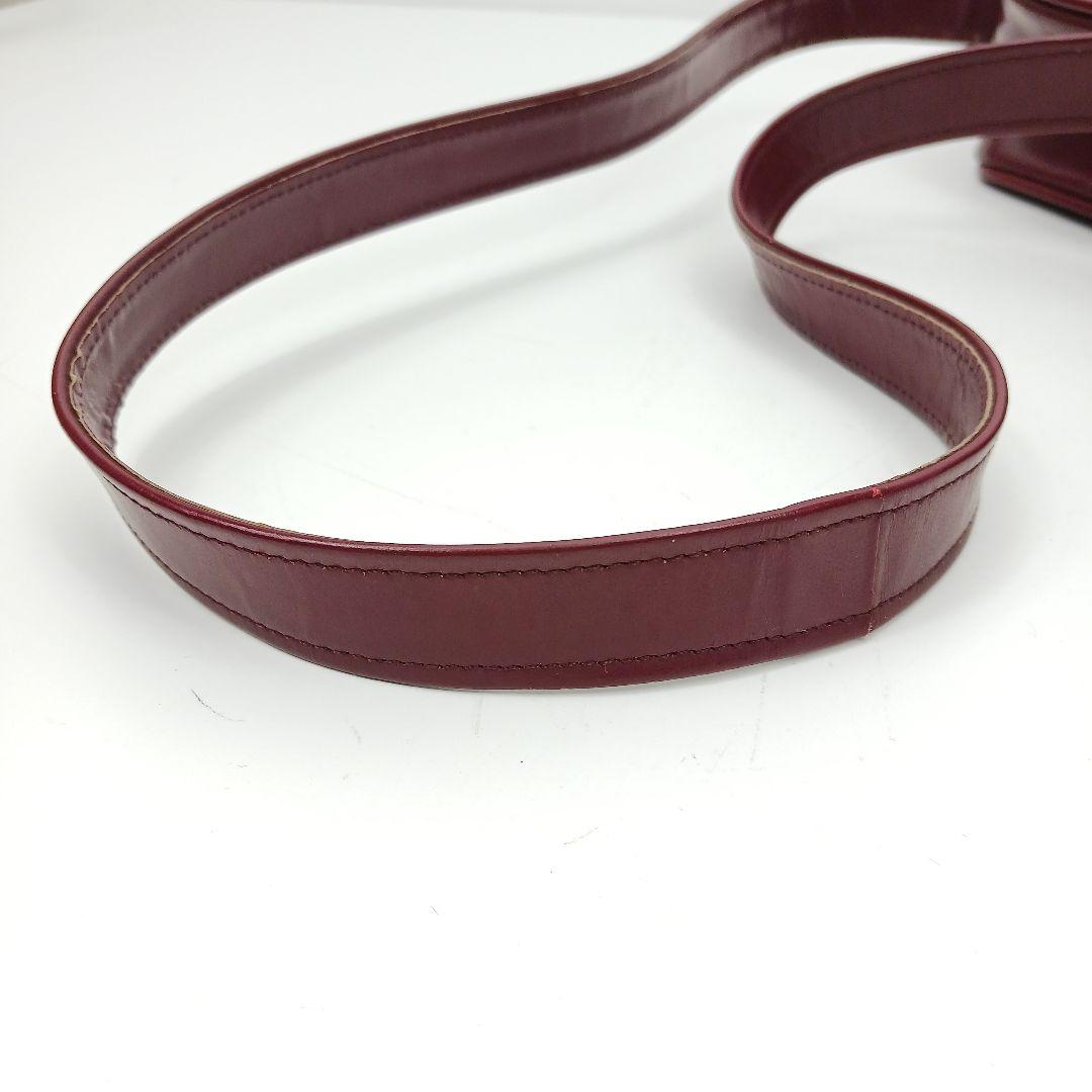 ✨良品✨クレージュ ヴィンテージ ショルダーバック ワインレッド