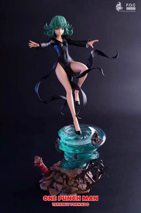 ワンパンマン タツマキ ガレージキット ガレキ スタチュー ①