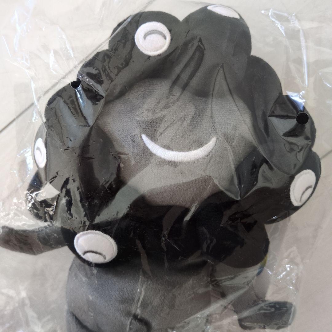 ミャクミャク 全身ぬいぐるみポーチ 黒 大阪・関西万博 黒ミャク
