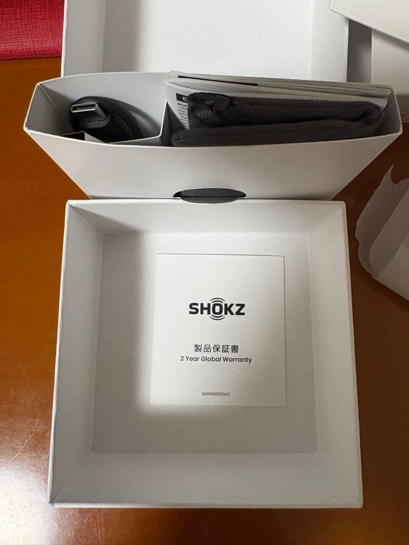 SHOKZ OPENFIT AIR ワイヤレスイヤホン