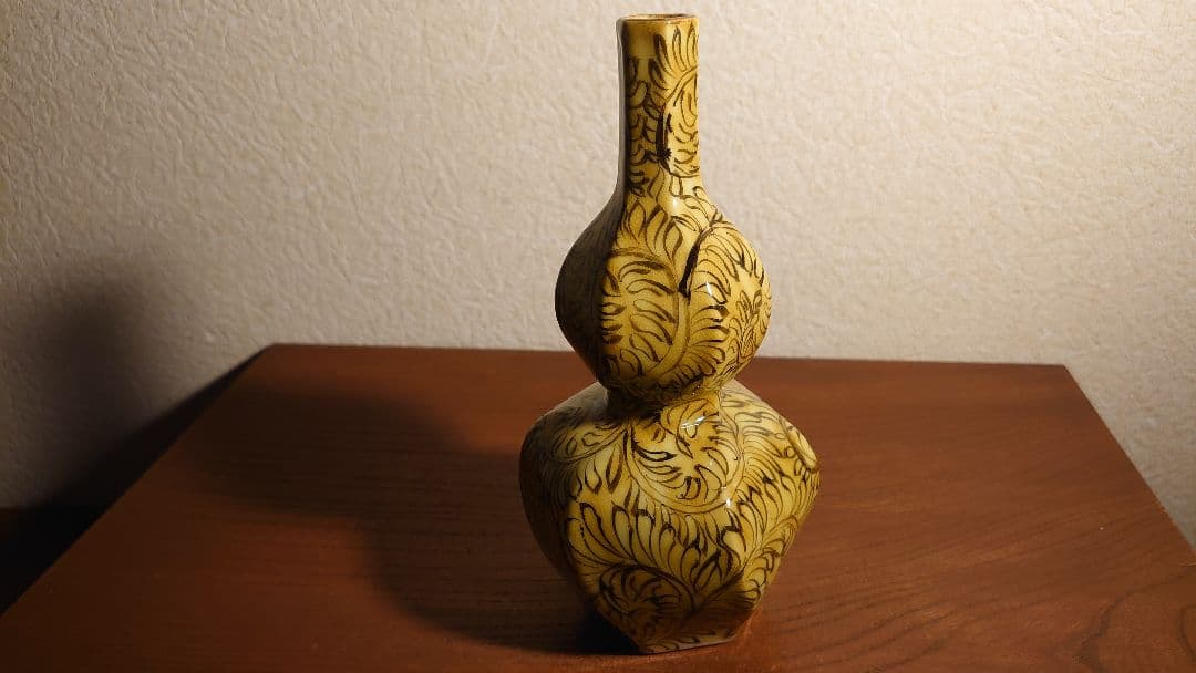 古九谷　九谷焼　花入　徳利　１客