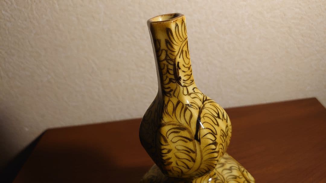 古九谷　九谷焼　花入　徳利　１客