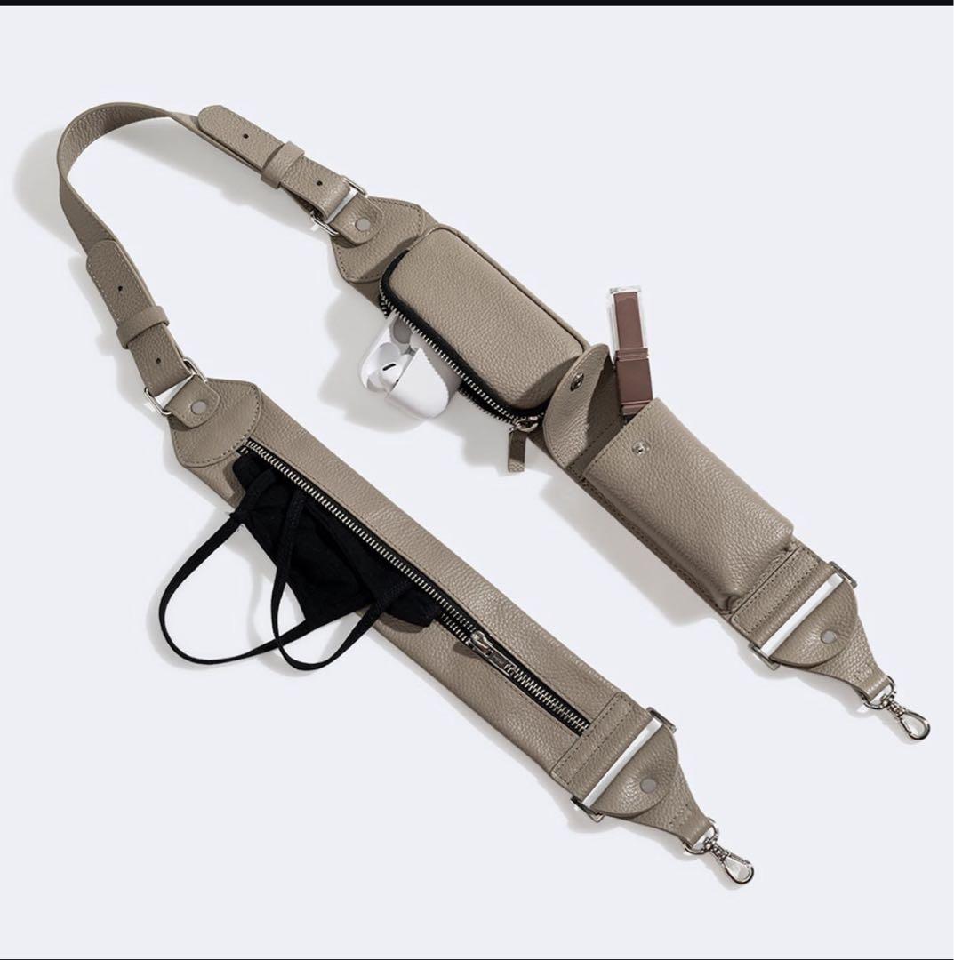 Bandolier BILLIE SIDE SLOT グレージュ ストラップ