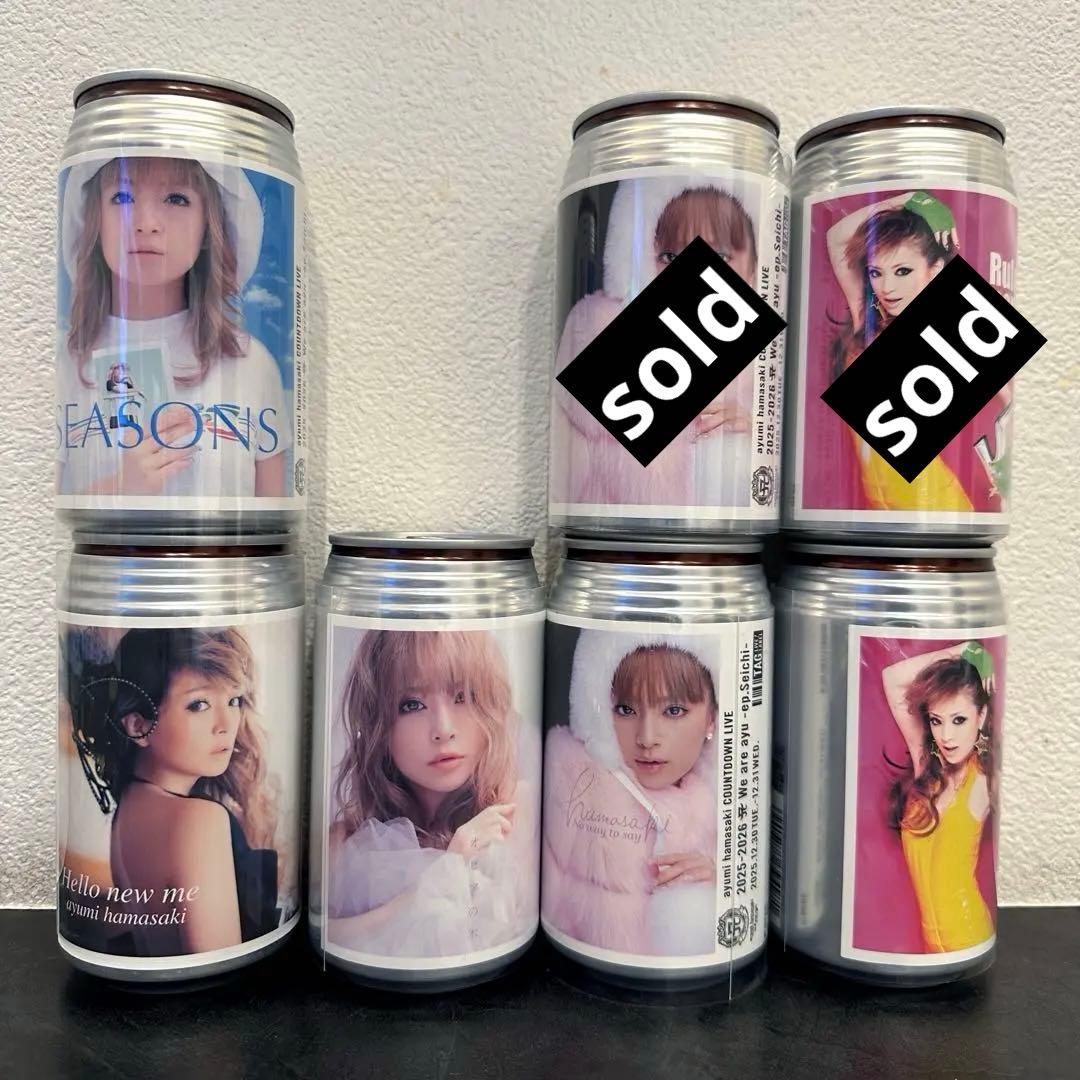 浜崎あゆみ あゆ缶 バラ売り可 7個セット