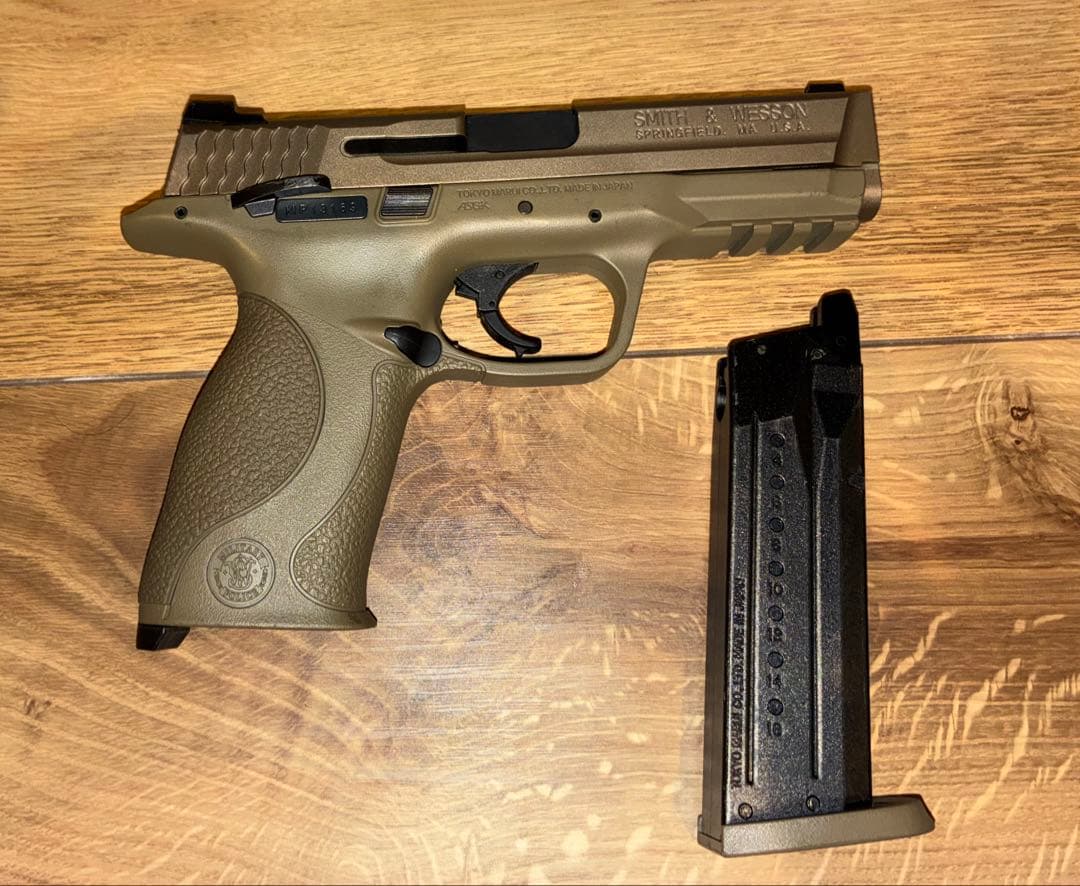 東京マルイM&P 9 ガスガン タンカラー