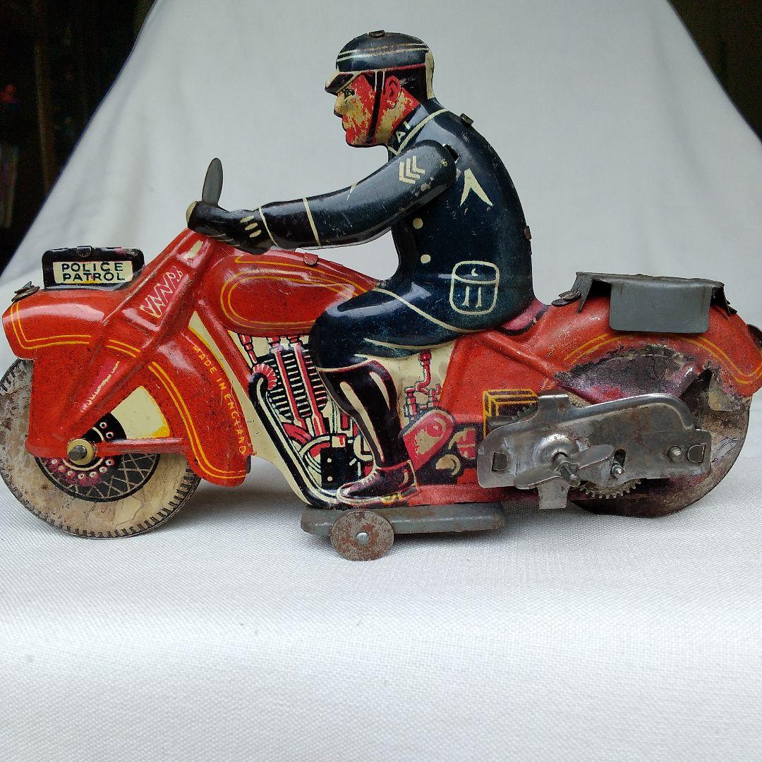 英国製 モーターサイクル ブリキ バイク オートバイ レトロ ビンテージ 古い