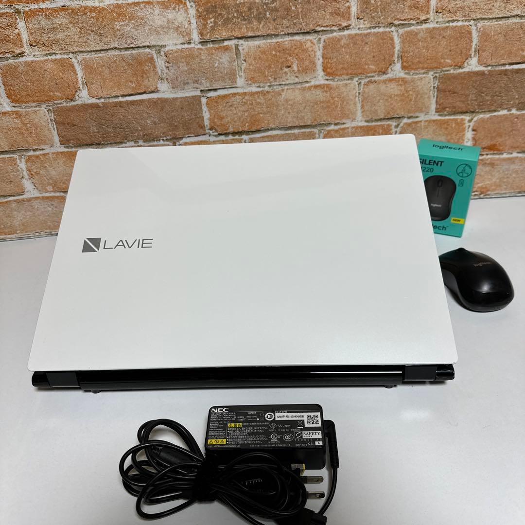 美品　NEC ノートPC 第7世代　SSD Windows 11 オフィス付き