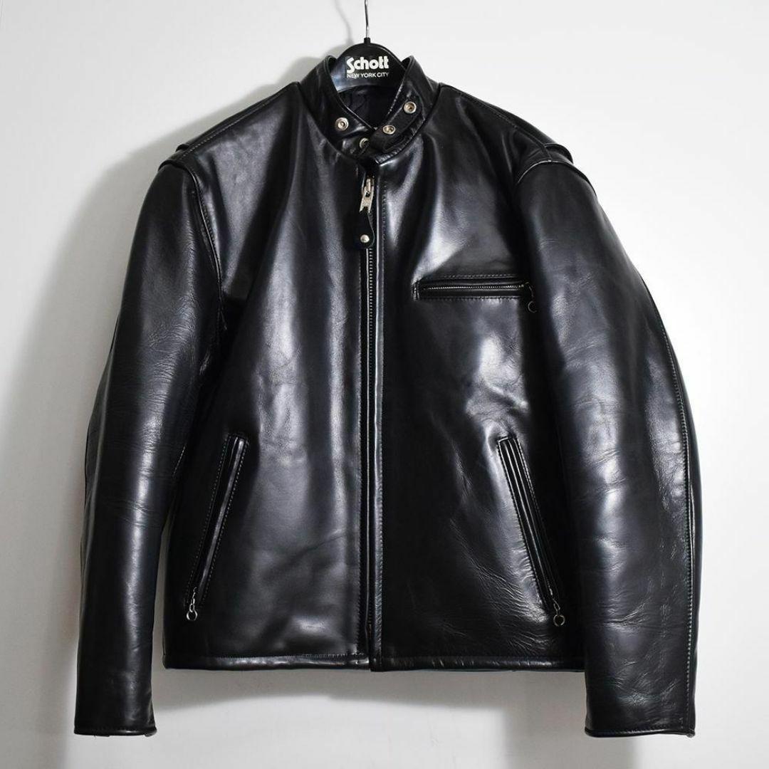 レア！Schott 641HH ホースハイド シングルライダース ショット 本革