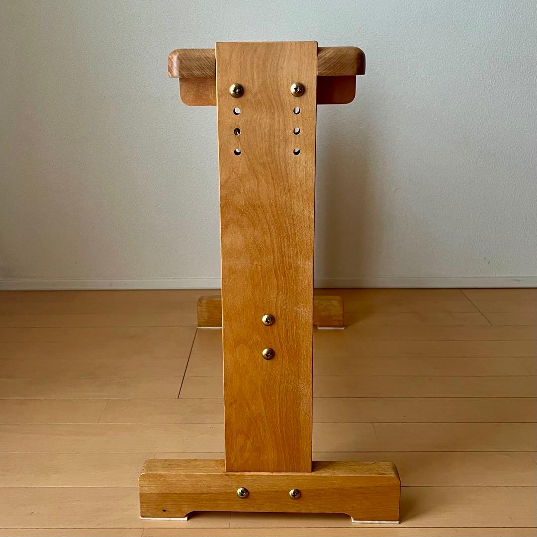 【手織り機用】東京手織 KM-650用 長椅子（高さ調節可）　中古　織物道具