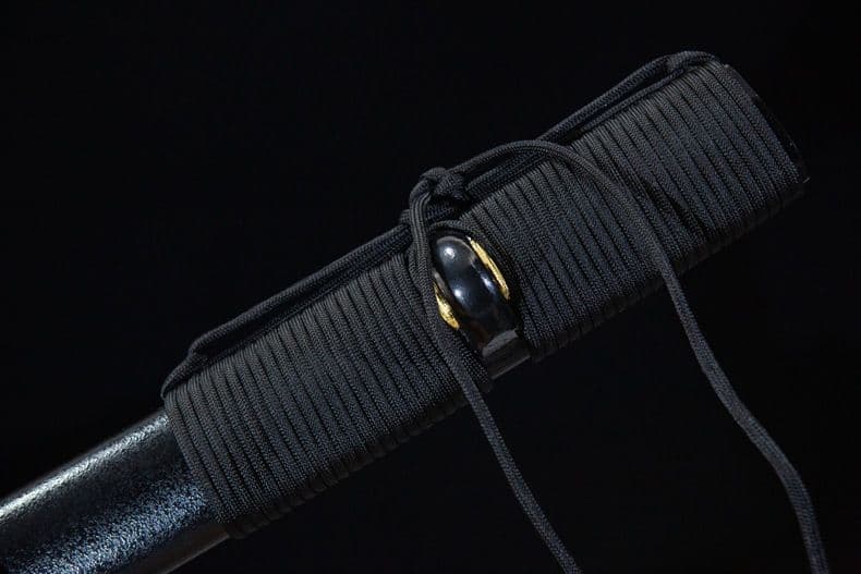 戦術刀 黒武者 古兵器 武具 刀装具　日本刀 鍛造打 鋼刀 冷兵器 護身工具
