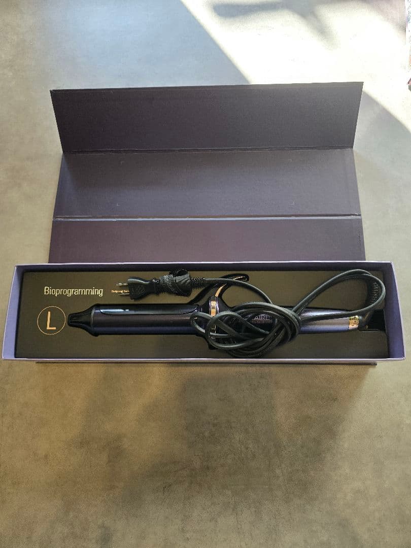 【付属品完備】ヘアビューロン　カールアイロン Lサイズ　34㎜　27D 美品