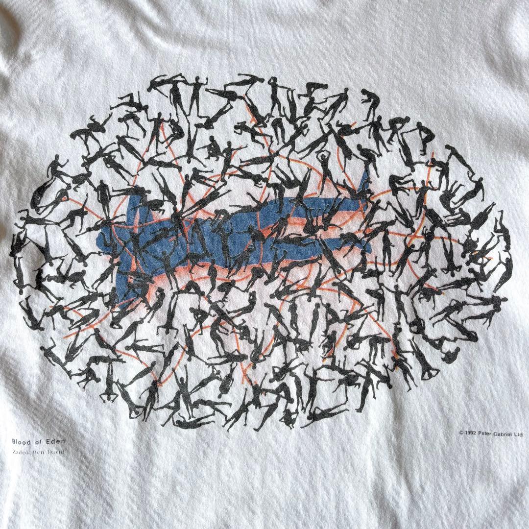 【USA製】90s Peter Gabriel ヴィンテージ ツアーTシャツ L