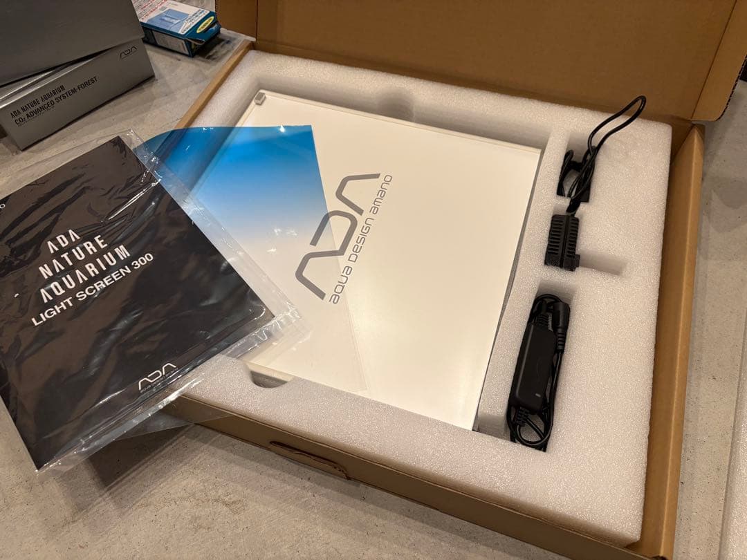 ADA CO2システム、30cmLEDライトなど6点【引退セット】