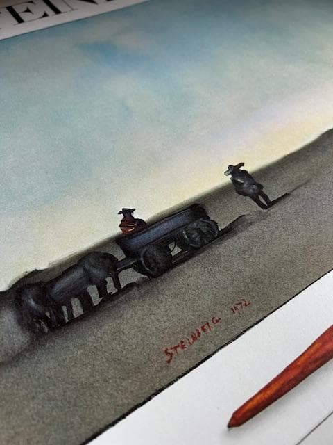 額装品/CRAYON1973/ソウルスタインバーグ/ポスター/アート/インテリア