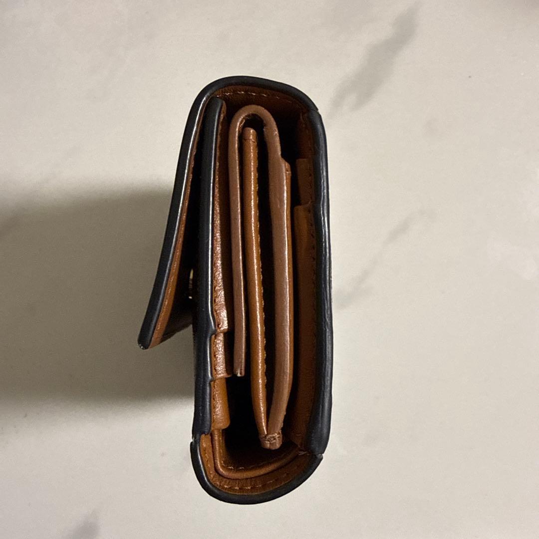 CELINE 三つ折り財布 ブラウン