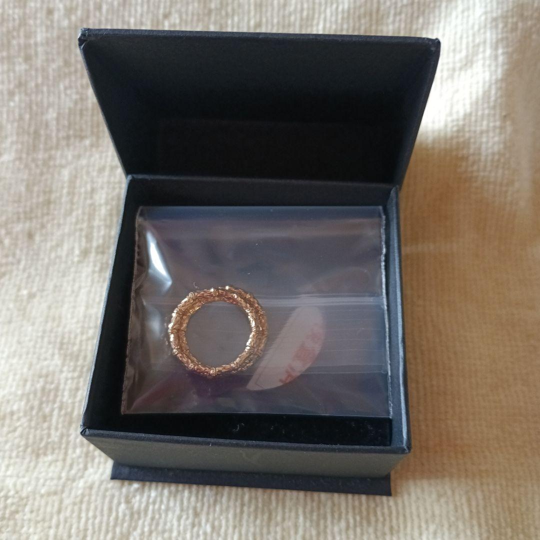 ＧＳＴＶK18YGクロスミラーカットフリーリング サイズ6～20