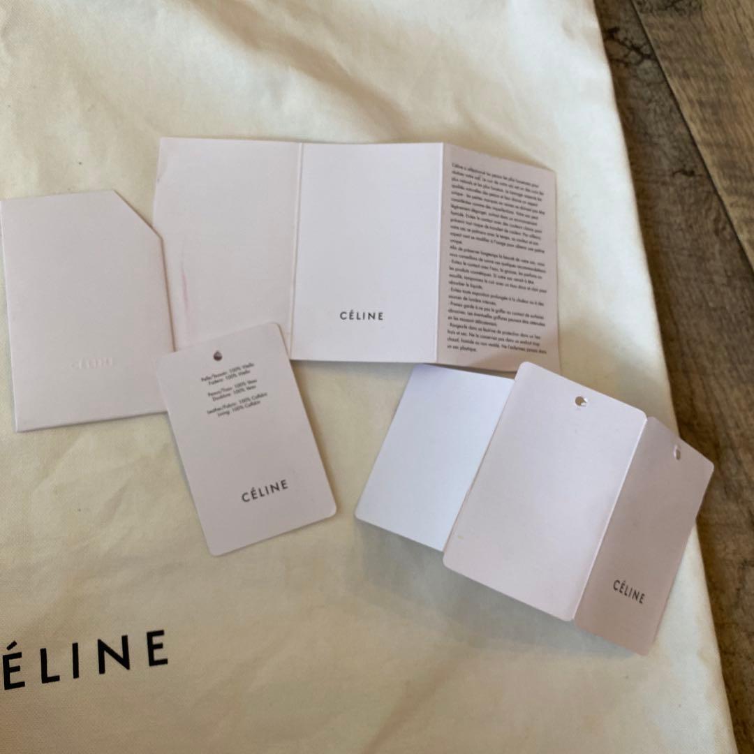 美品CÉLINE マイクロラゲージ　ハワイ購入