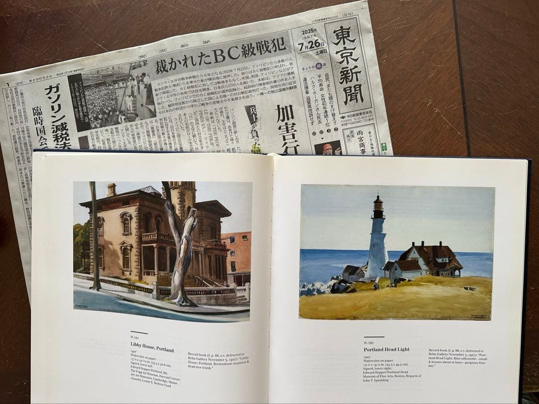 エドワード・ホッパー 水彩画集 洋書 大型本 美品 希少